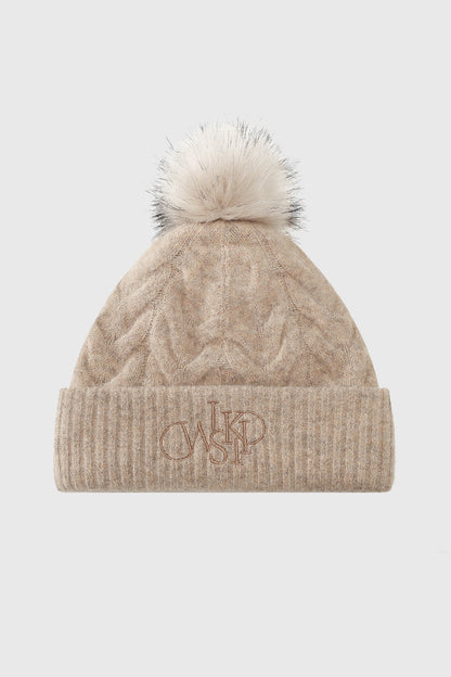 Chunky Cable Knit Beanie
