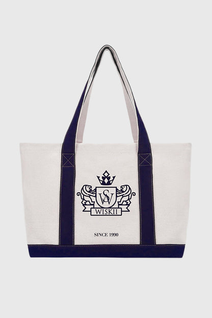Riviera Canvas Club Tote Bag