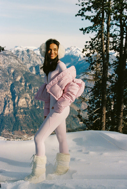 Long Sleeve Half-Zip Full Length Unitard